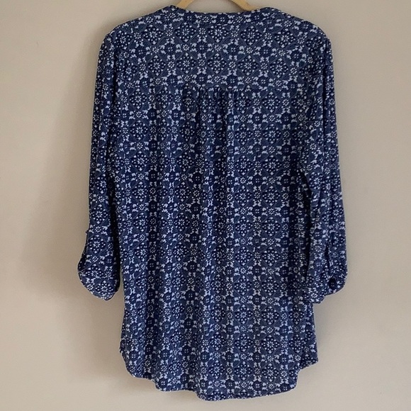 Westport Multicolor Blouse Sz. 1X - Picture 2 of 10
